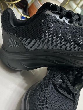 RBX Men's Black Mesh Athletic Sneakers